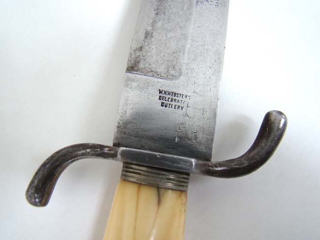 A RARE, Early California 'GOLD RUSH' period Sheffield Bowie Knife circa 1848-1854 — image 2